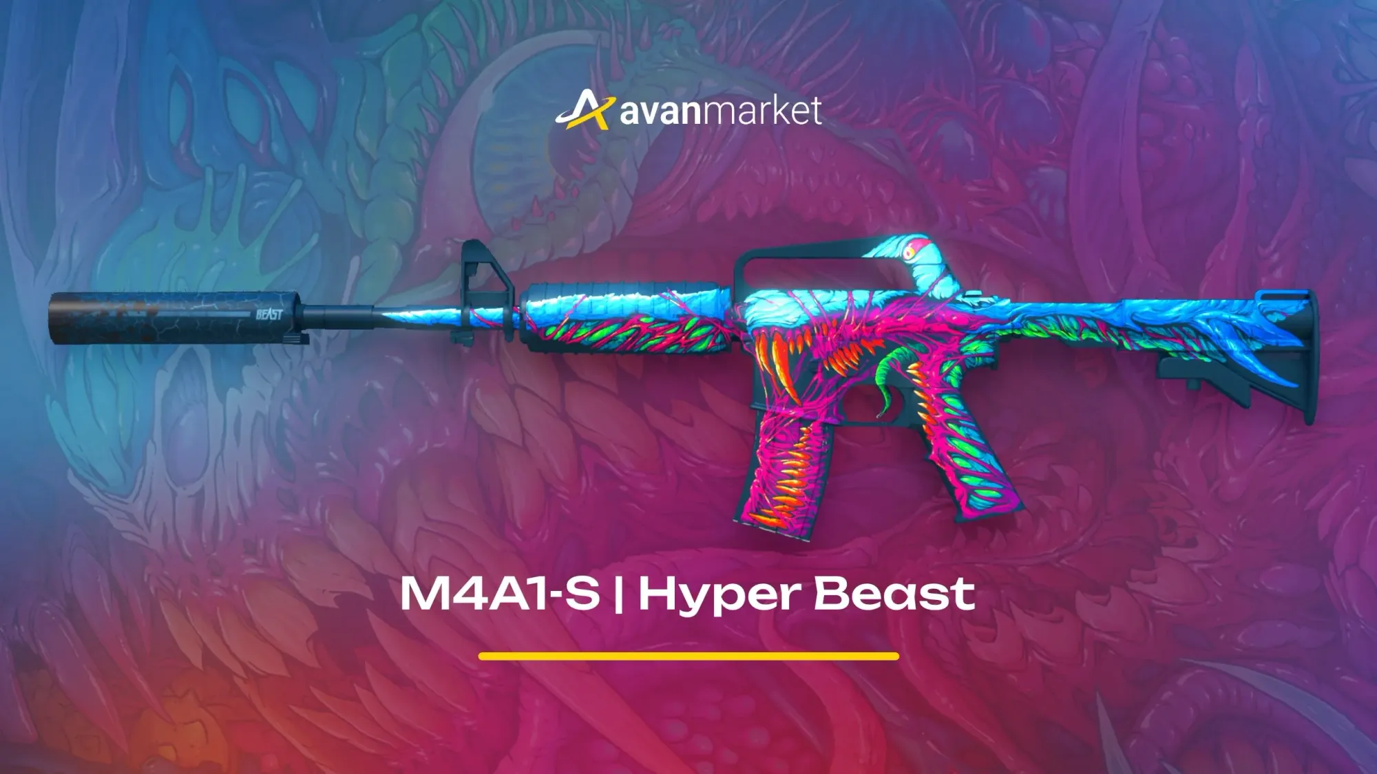 M4A1-S | Hyper Beast