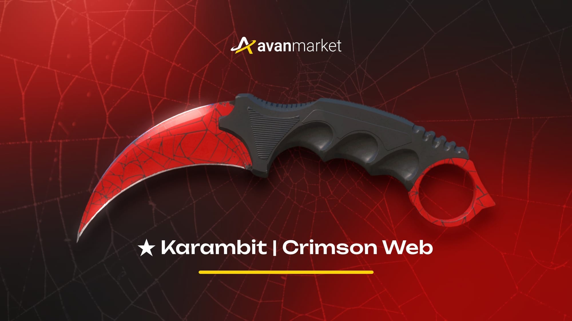 Karambit | Crimson Web