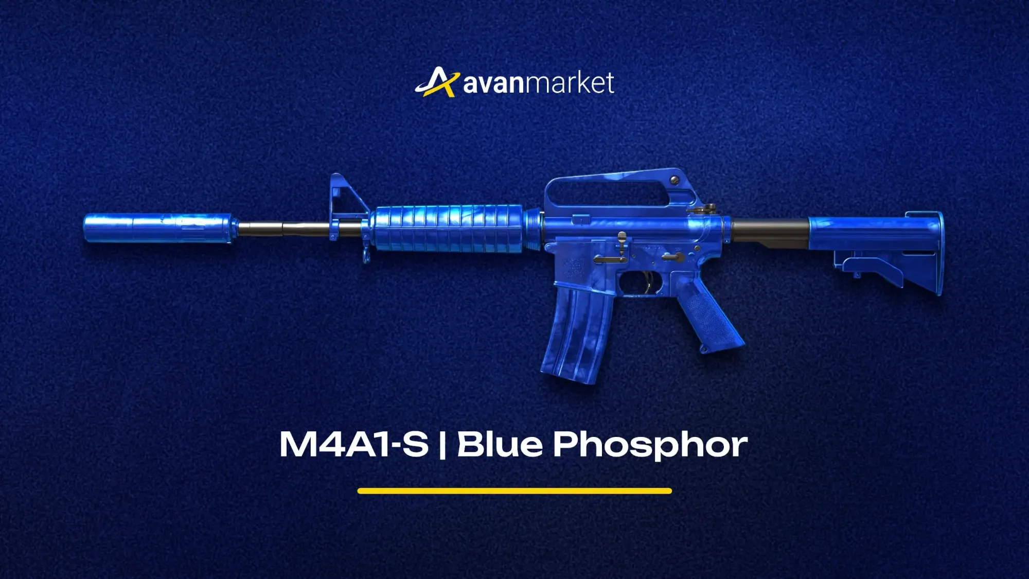 M4A1-S | Blue Phosphor