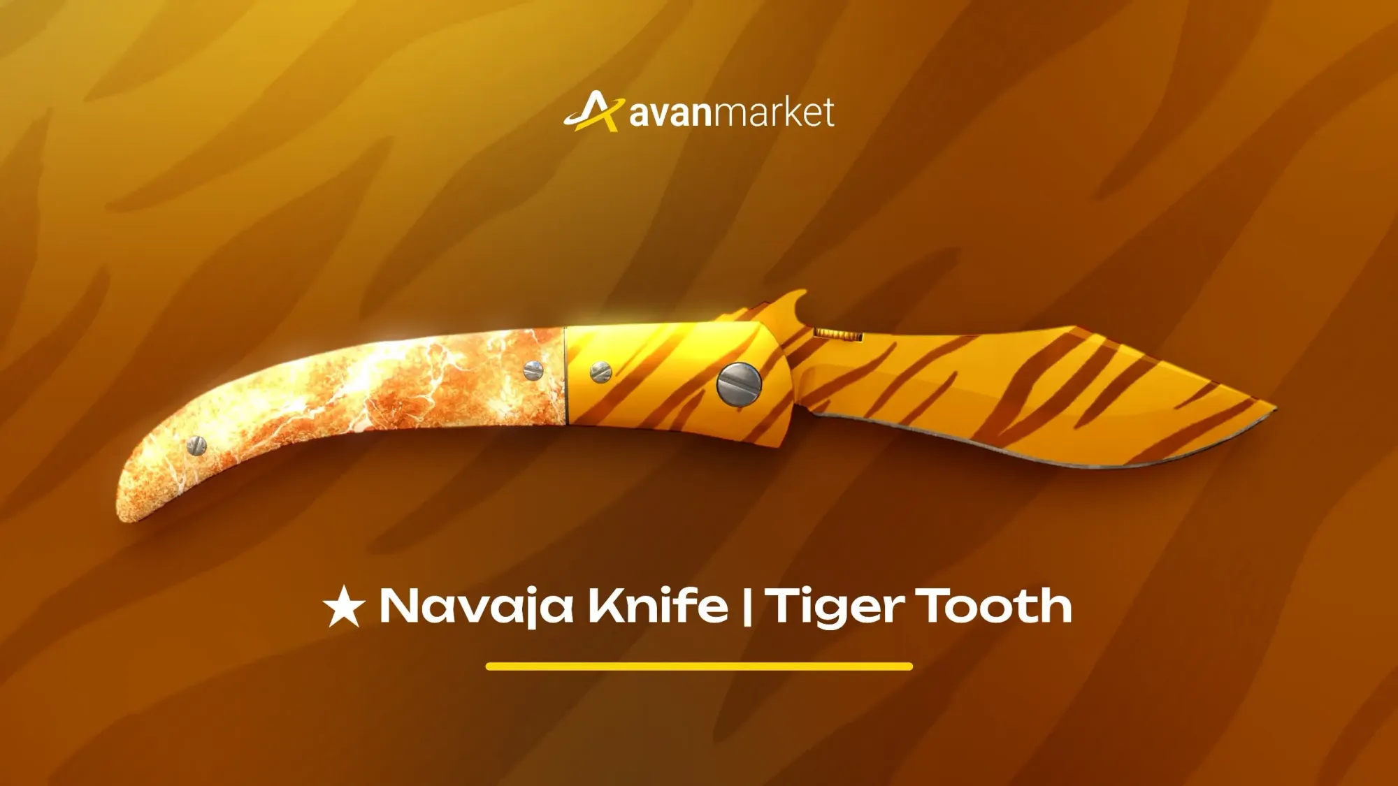 Navaja Knife | Tiger Tooth