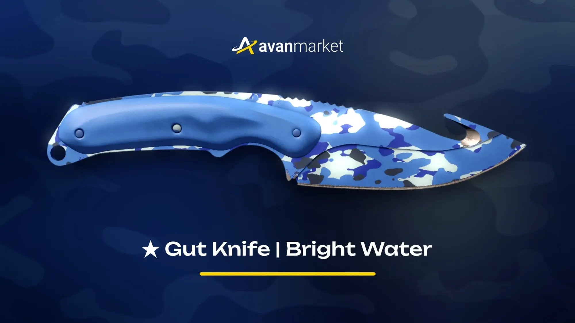 Gut Knife | Bright Water