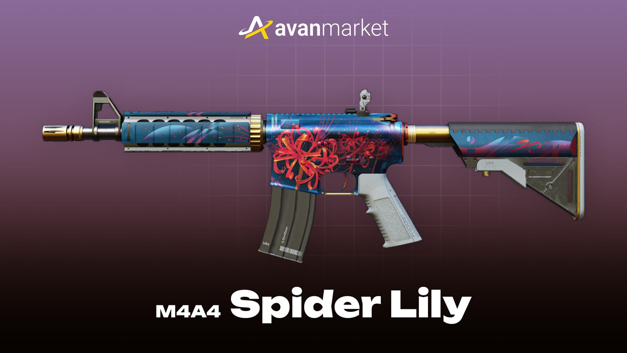 M4A4 Spider Lily