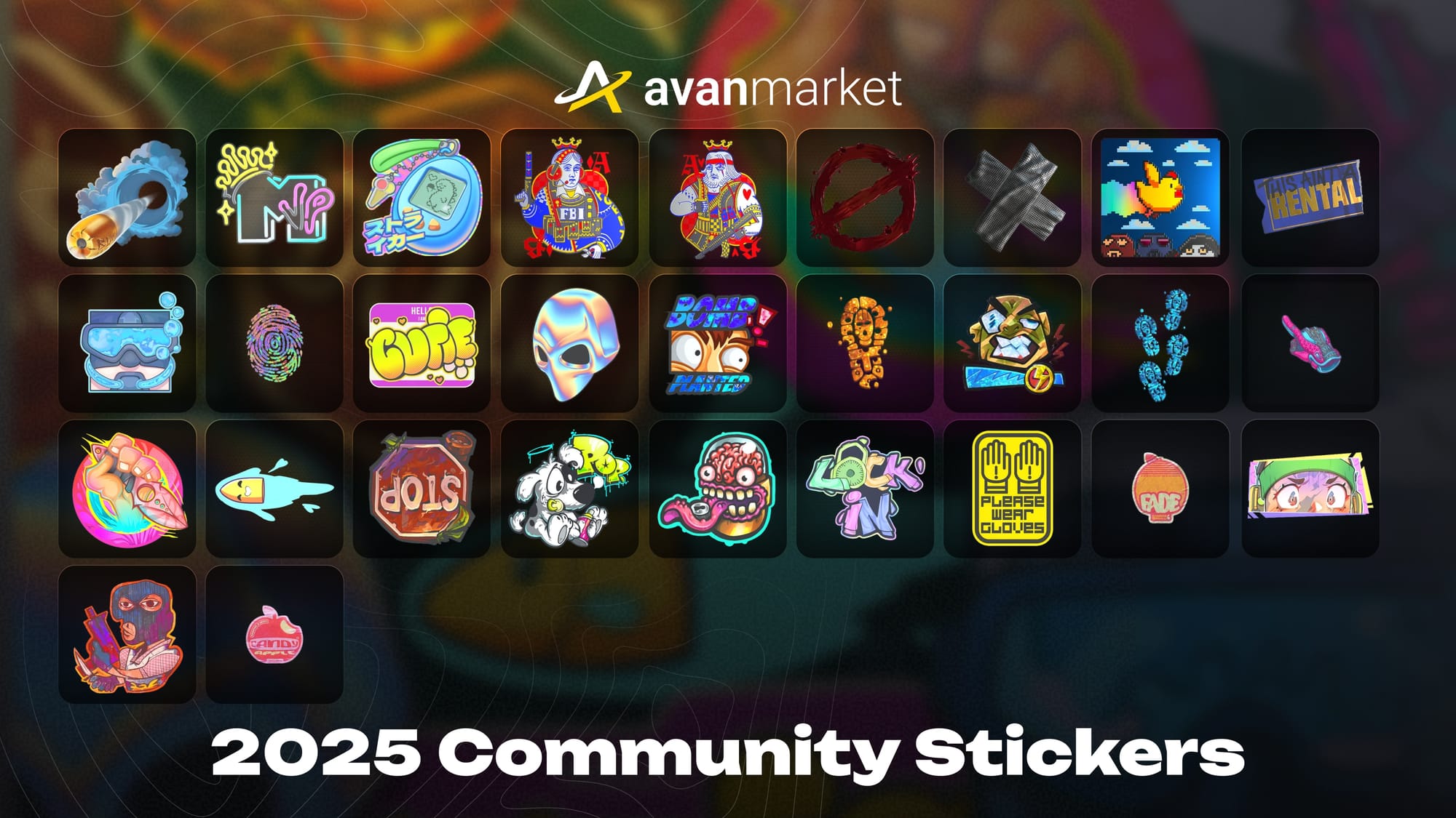 2025 Community Stickers