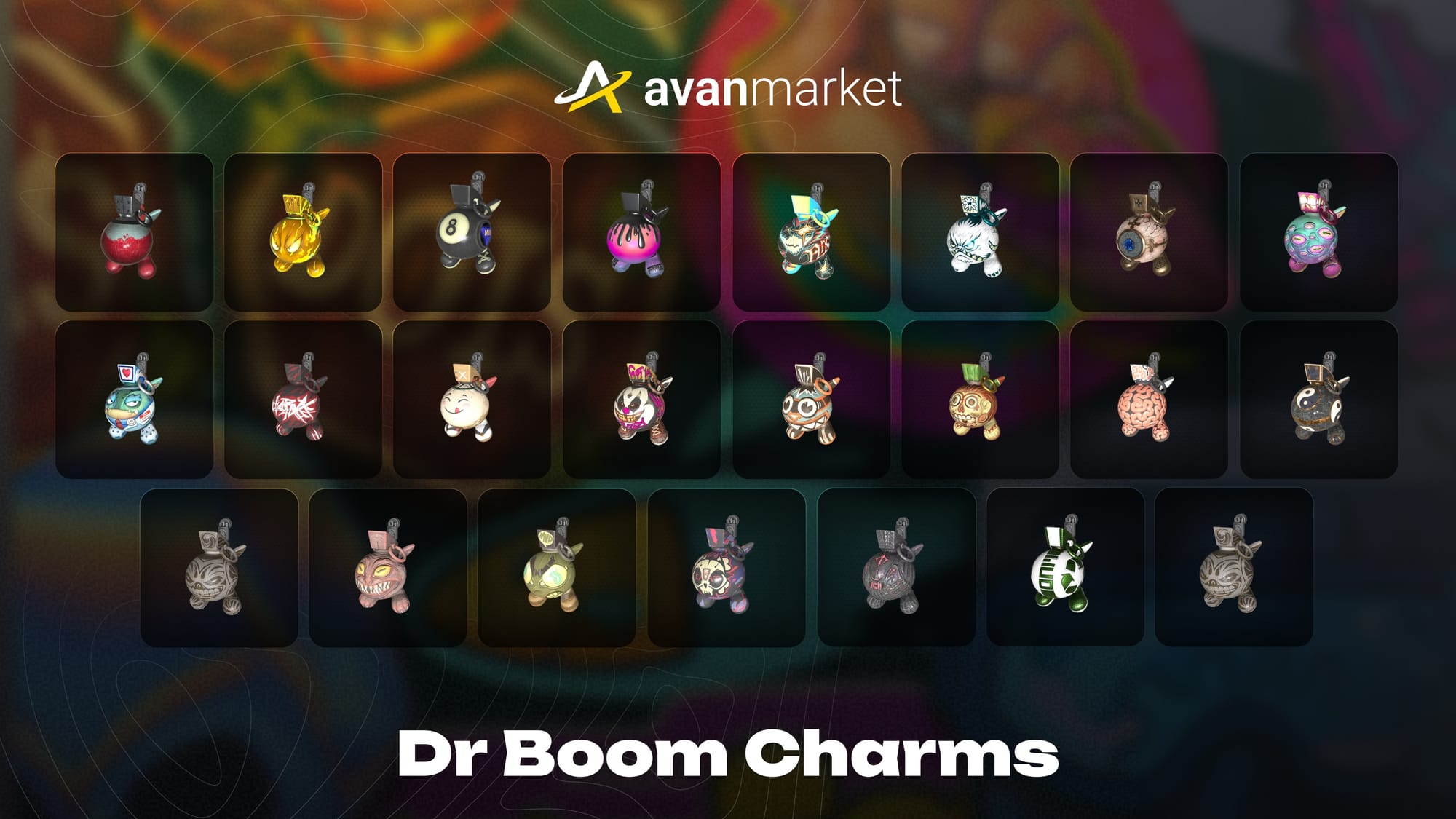 Dr Boom Charms