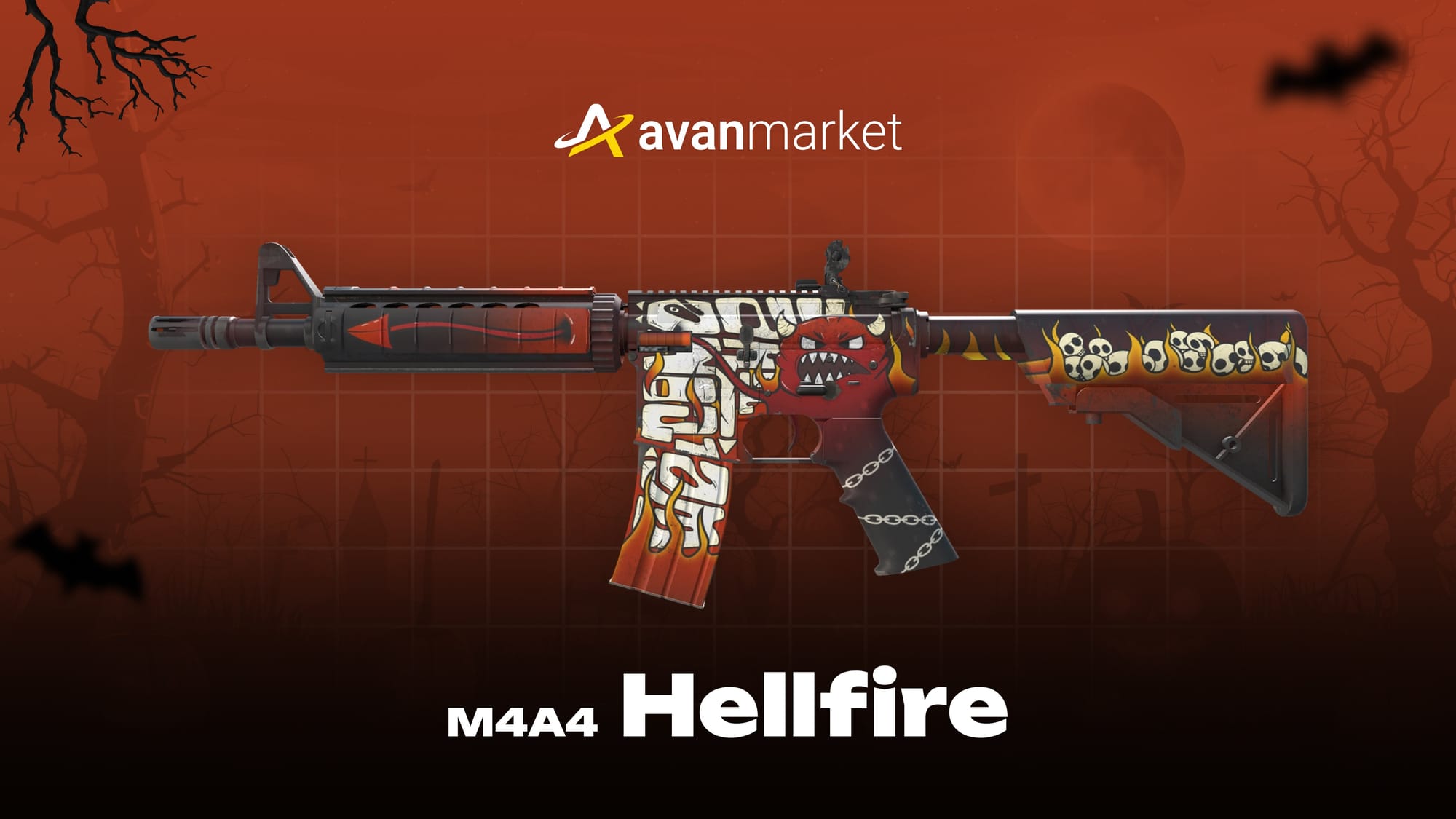 M4A4 Hellfire 
