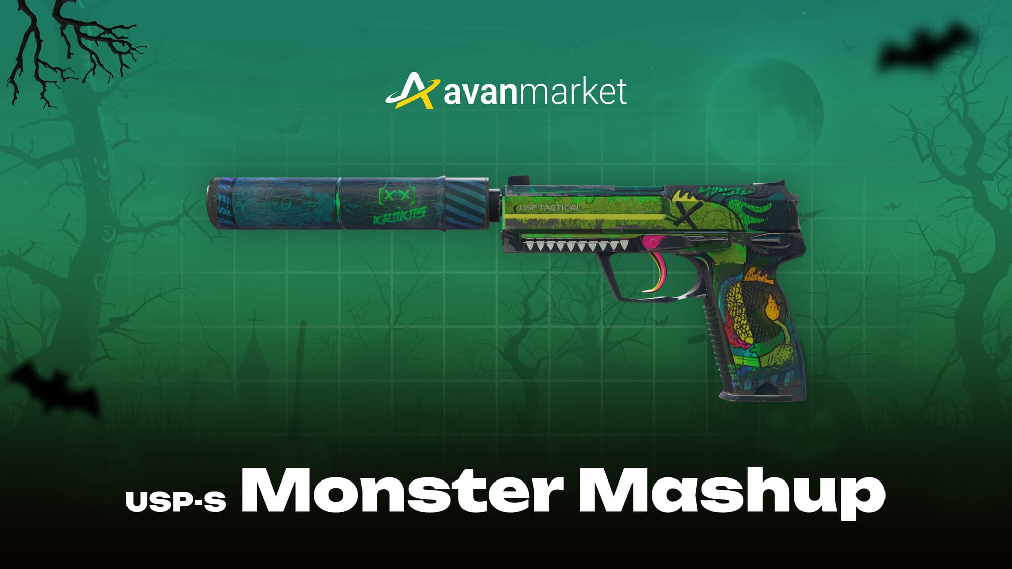 USP-S Monster Mashup