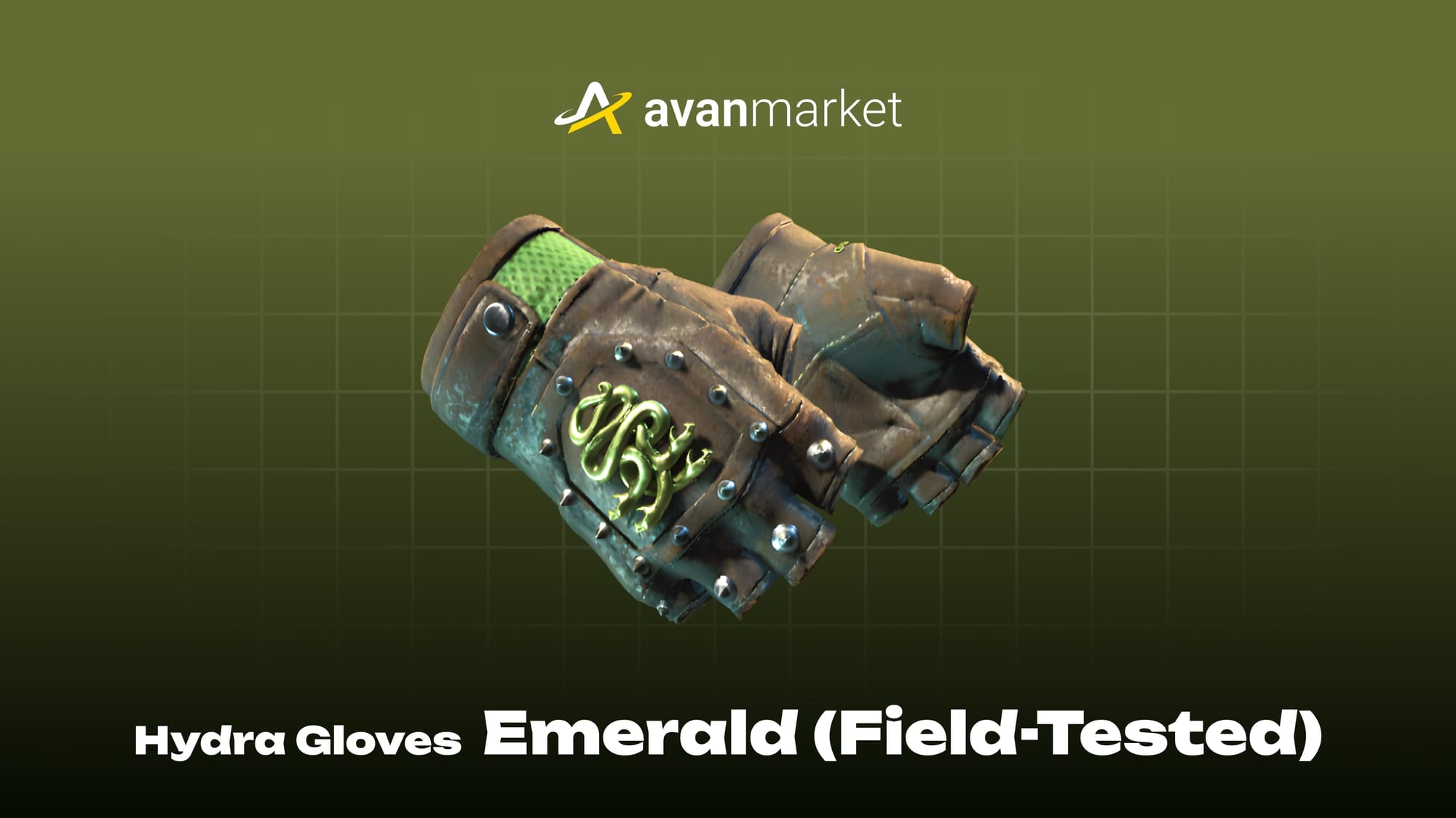 Hydra Gloves Emerald