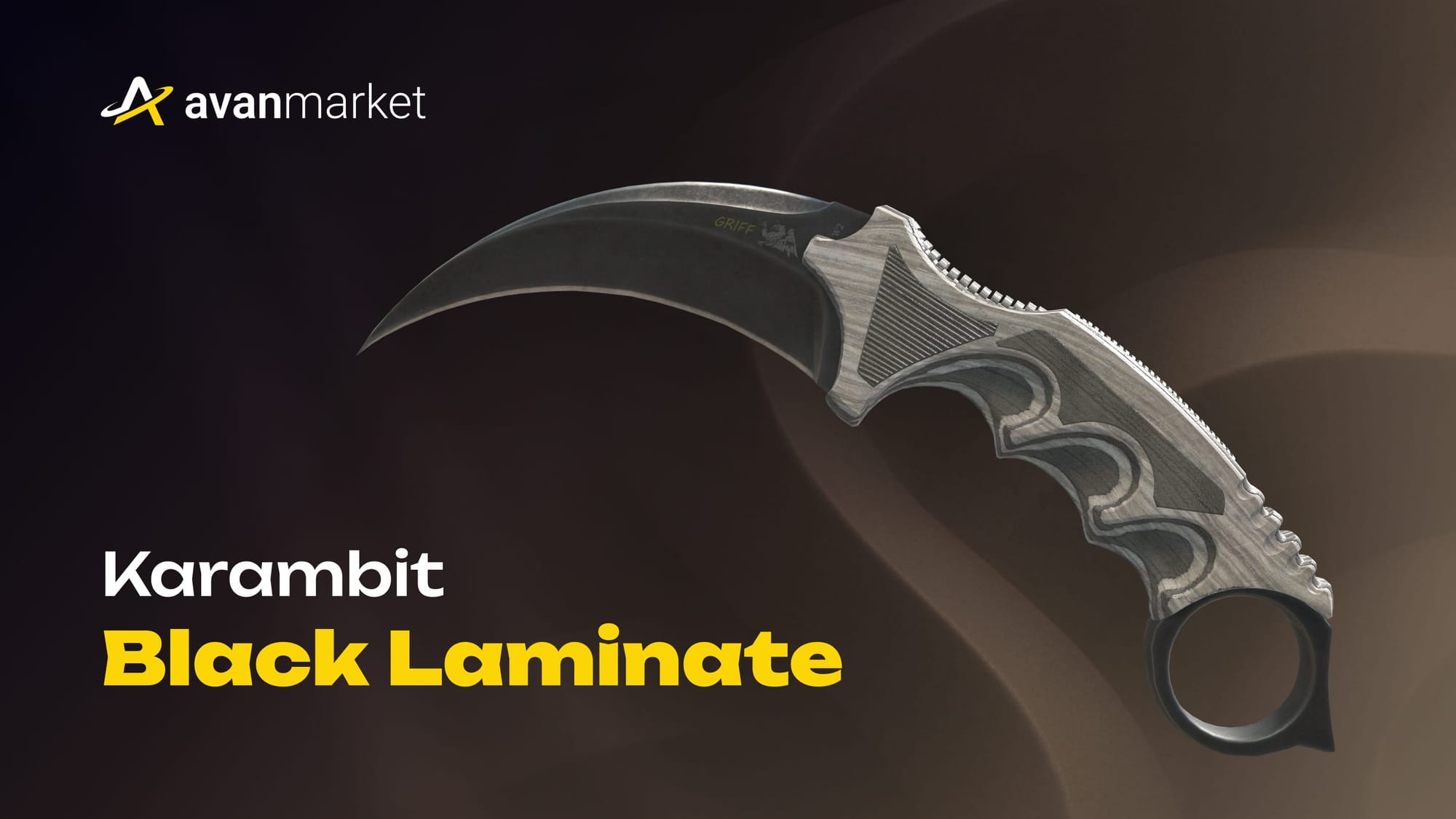 Karambit Black Laminate&nbsp;