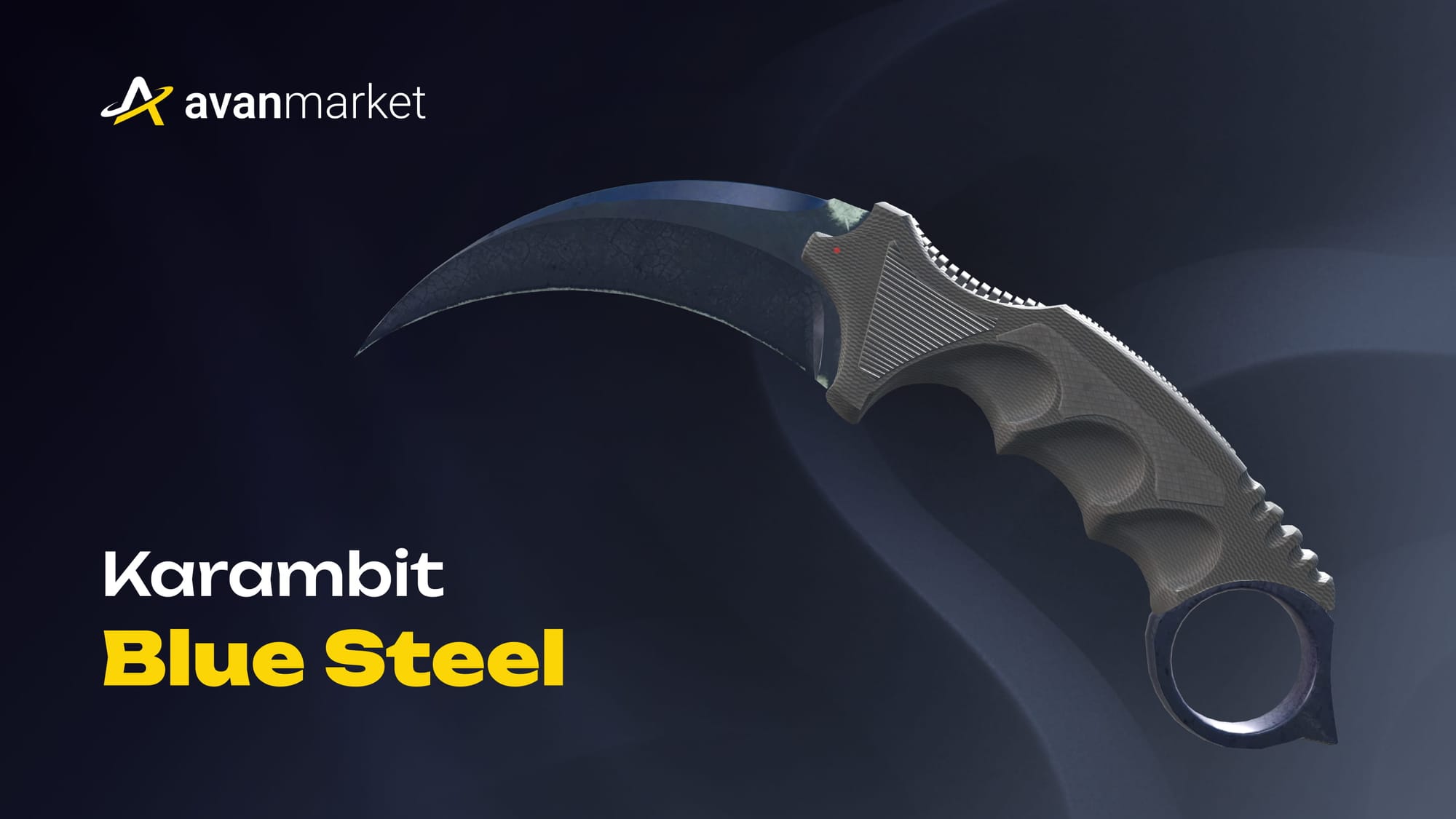 Karambit Blue Steel