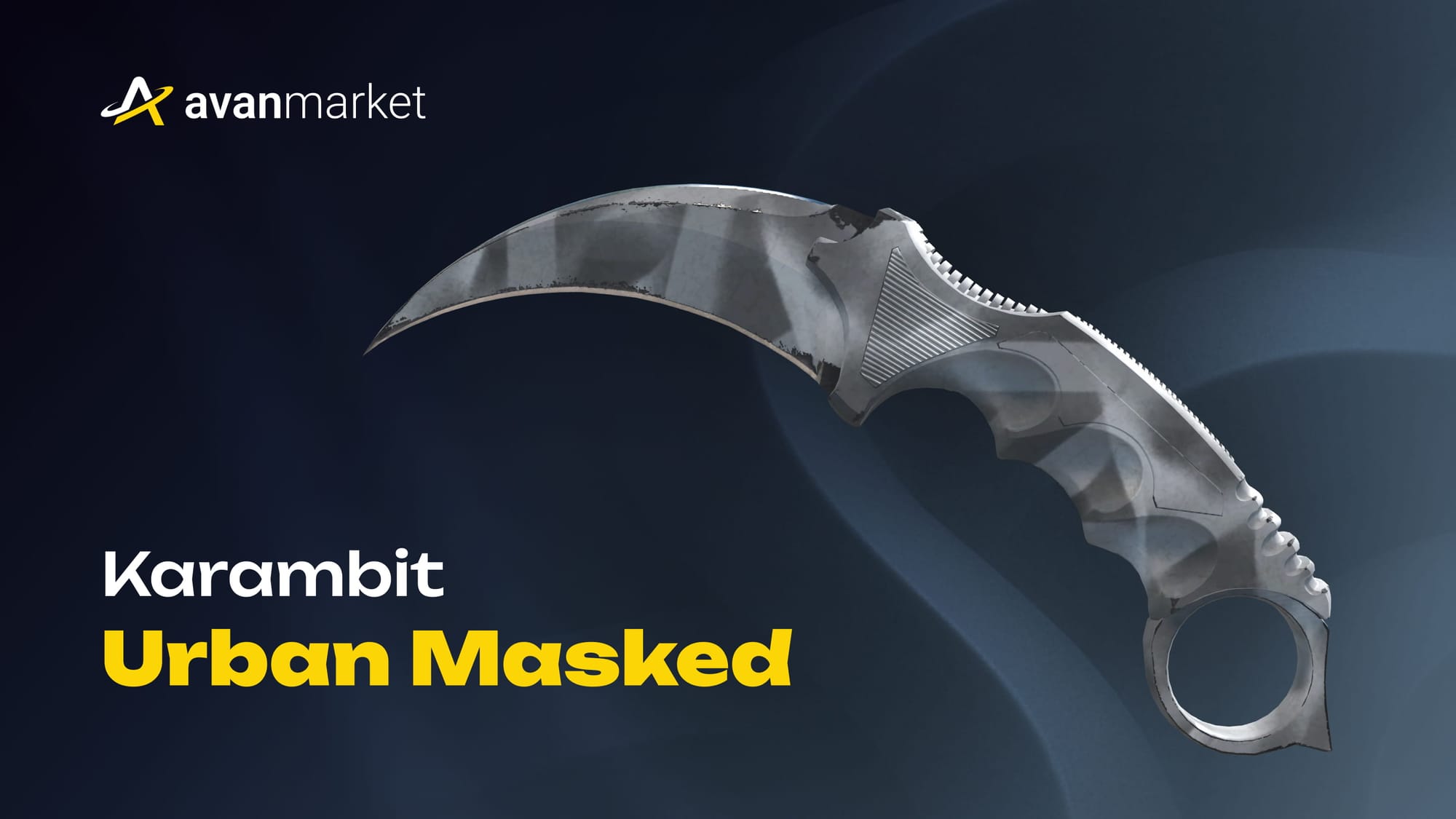 Karambit Urban Masked