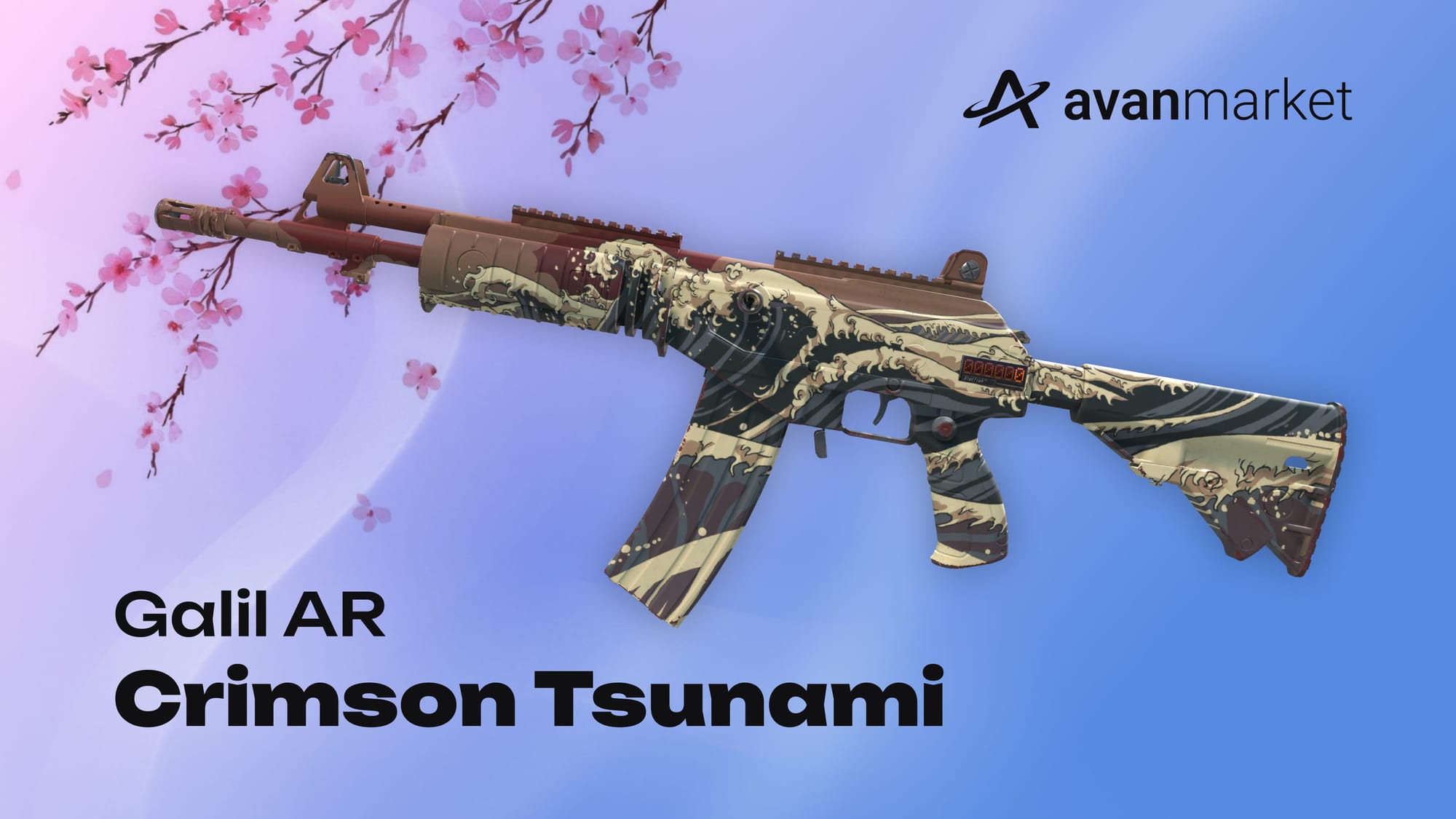 Galil AR Crimson Tsunami