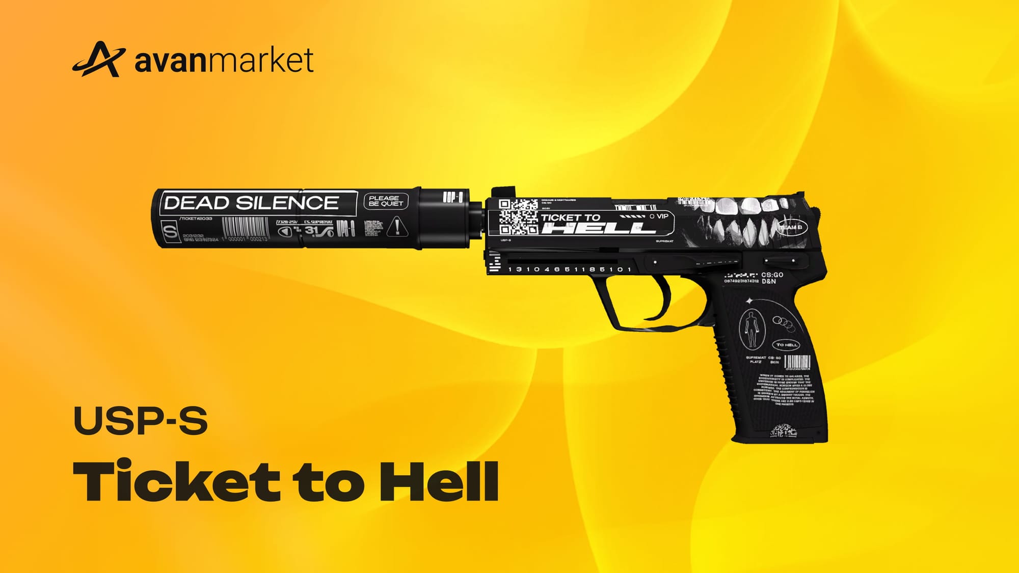 USP-S Ticket to Hell