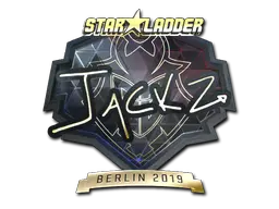 Sticker | JaCkz (Gold) | Berlin 2019