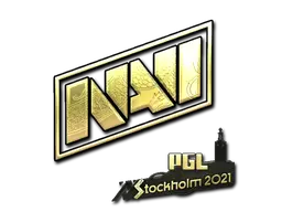 Sticker | Natus Vincere (Gold) | Stockholm 2021