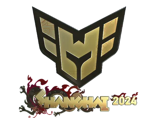 Sticker | HEROIC (Gold) | Shanghai 2024