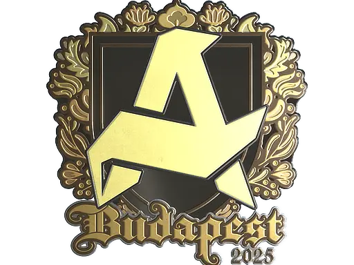 Sticker | Aurora (Gold) | Budapest 2025