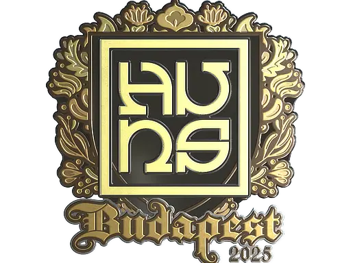 Sticker | The Huns (Gold) | Budapest 2025